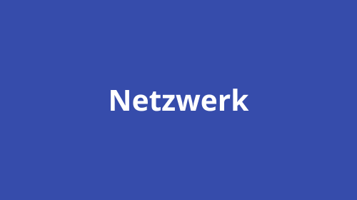 Menüstruktur: Netzwerk